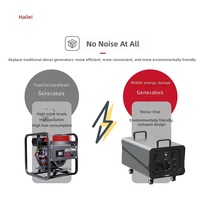 Batterie de stockage d'énergie LiFePO4 5000W pour extérieur, alimentation portable haute puissance 220V, source d'alimentation d'urgence compacte, énergie solaire