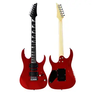 6 Saiten Red Body E-Bass-Gitarre passen jeden Stil der E-Gitarre Bass klassische Folk-Gitarre an