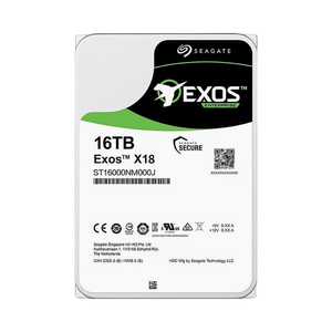 ST16000NM000J Exos 16テラバイト7.2K SATA 3.5 "6ギガバイト/秒256Mキャッシュ512Eハードディスクドライブ - Product Image 1