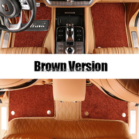 Mise à niveau des accessoires d'intérieur Tapis de sol en cuir de luxe Tapis de sol double couche pour GWM Tank 500