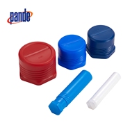 PANDE Emballage tubulaire multifonctionnel portable, étanche et poli, 35x120mm, pour boîtes à outils de perçage CNC et de forets étagés