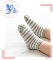 6 paires/lot de chaussettes antidérapantes en coton pour enfant, garçon, fille, bas de sol avec poignées en caoutchouc