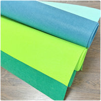 Tissu non tissé aiguilleté respirant gaufré 100% polyester, poids moyen, couleurs et tailles personnalisables, vente directe usine