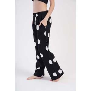 Conjunto de Pijama para Mujer Belmando, con Bolsillos, Transpirable, Cómodo, Modal y Spandex, Cintura Elástica, Estampado de Animales de Dibujos Animados, 2 Piezas - Product Image 2