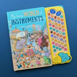 Libro de Sonidos con 50 Botones de Instrumentos, Mi Mundo de Instrumentos, Libro de Sonidos de Primeras Palabras para Niños - Product Image 2
