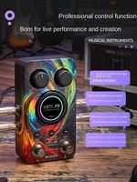 MOOER META FX Processeur multi-effets pour guitare électrique et basse, avec fonctions Delay/Reverb et plateforme de chargement de modèles