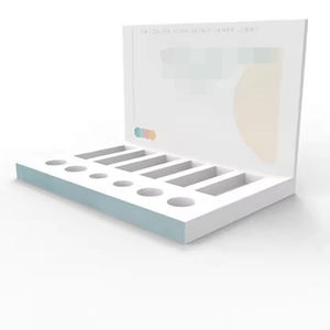 แท่นวางเครื่องสำอางอะคริลิคแบบถอดประกอบได้ เป็นมิตรกับสิ่งแวดล้อม ผลิตตามสั่ง - Product Image 4