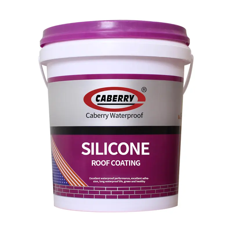 Wholesale CABERRY Waterproof Paint Coating Concrete Silicone Roof Coating