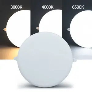 KEOU 특허 디자인 조절 스프링 3 색 3CCT LED 패널 조명