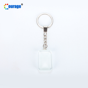 Llavero de Cristal Sintético Personalizado para Sublimación - Product Image 4