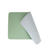 Vente en gros de napperon protecteur en cuir végétal pour ordinateur portable et PC, avec logo personnalisé, table de bureau, table 40x60 en PU, tapis de souris