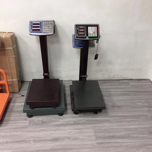 Balance de pesage pour colis lourds, bagages, balance numérique postale, grande plateforme en acier inoxydable, balance de 150, <span class=keywords><strong>200</strong></span>, 300, 500 kg - Product Image 2