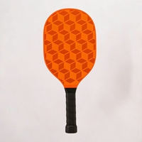 Raquette de pickleball durable en fibre de verre de 16 mm, noyau en nid d'abeille PP avec poignée ergonomique antidérapante absorbant la transpiration
