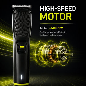 Kit de toilettage pour <span class=keywords><strong>homme</strong></span> PRITECH 5 en 1, tondeuse à cheveux professionnelle, tondeuse à barbe électrique, tondeuse à poils du nez avec charge Type-C 5W - Product Image 4