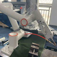 Bras de robot de soudage laser 6 axes, bras de robot collaboratif, robots collaboratifs pour machine de soudage laser et de nettoyage