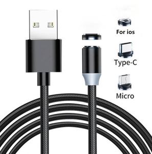 Hot Sale 3 in 1 USB Magnetic Charging <b>Cable</b> USB to Type C Micro Mobile Phone Magnet Charging <b>Cables</b> for Samsung for Huawei - Product Image 2