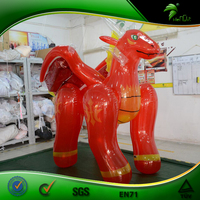 Dragon gonflable géant pour adultes, Costume d'animaux, pour flotteur de piscine, jouet SPH