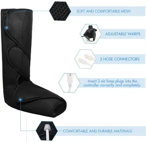 Air Compression Leg And Foot Massager For Blood Circulation And Muscle With Remote Control