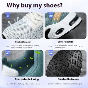 Chaussures de sport de style <span class=keywords><strong>basket</strong></span>-ball pour hommes vente directe en usine printemps nouveau modèle semelle souple rembourrée vente en gros chaussures transfrontalières - Product Image 4