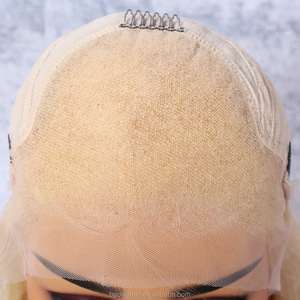 Wig rambut manusia asli HD <span class=keywords><strong>Ash</strong></span> Blonde Highlight dengan Lace Baby Hair, kepadatan 150%, rambut lurus alami Brazil, panjang 40 inci - Product Image 6