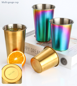 แก้วทรงกรวยแบบพกพาสำหรับกาแฟ ไวน์ เบียร์ รุ่น DF M11 ขอบม้วน สำหรับใช้งานกลางแจ้ง - Product Image 4