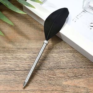 Creative Feather Promotional Metal Ballpoint <b>Pen</b> with logo Elegant <b>Pen</b> Signature <b>Pen</b> with Custom logo for Corporate Events - Product Image 6