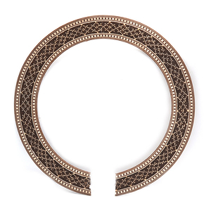 B-42 92*16*0.8mm bois incrusté <span class=keywords><strong>guitare</strong></span> classique Soundhole Rosette <span class=keywords><strong>pour</strong></span> pièces de <span class=keywords><strong>guitare</strong></span> - Product Image 3
