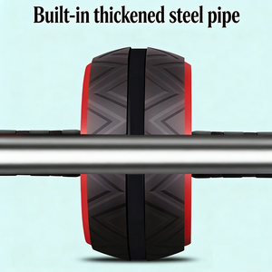 <span class=keywords><strong>Rueda</strong></span> Abdominal con Asa de Acero y Superficie de Goma con Rodillera para Entrenamiento de Fuerza en Casa - Product Image 4