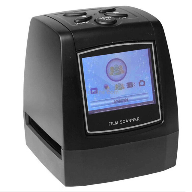 Wholesale Film Scanner 5-Megapixel USB Interface for 35mm Film with Side Display Model EC718 10-Year Warranty