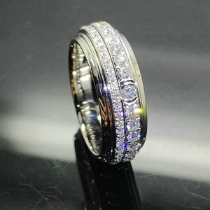 Anello Minimalista a Cerchio per Donne, Elegante Stile Ins, Gioiello con Zirconi per Matrimoni e Feste, Regalo alla Moda - Product Image 5