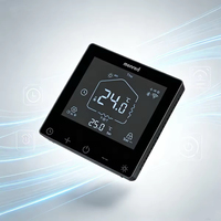 Termostato Inteligente WiFi con Pantalla Táctil Programable para Sistemas de Calefacción por Suelo Radiante Hidrónico