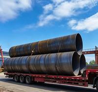 Tube soudé en spirale SSAW Q215 conforme à la norme EN, revêtement FBE, pour applications industrielles, processus de forage et conduites de centrales thermiques – Approvisionnement économique en gros
