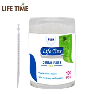Stuzzicadenti Interdentali 2in1 Usa e Getta <span class=keywords><strong>per</strong></span> Igiene Orale da Viaggio, 50 Pezzi in Plastica <span class=keywords><strong>per</strong></span> Conservazione in Porta <span class=keywords><strong>Pranzo</strong></span> - Product Image 4