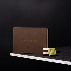 Lionwrapack cấp thực phẩm bản lề Hộp Quà Tặng sô cô la | bán buôn OEM tùy chỉnh cuốn sáu-phong cách bao bì cho các tập tin cookie, Macarons - Product Image 3