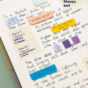 Adesivi per Appunti ad Alta Visibilità, Etichette Colorate per Studenti e Marcatori per Blocchi Note - Product Image 4