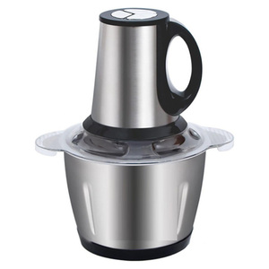 Picadora de Carne Pequeña de 2L 3L en Oferta, la Mejor Picadora de Carne Eléctrica de Acero Inoxidable Económica para el Hogar y la Cocina - Product Image 1
