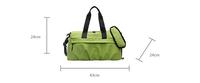 Sac de sport Qetesh, sac de yoga coloré imperméable, sac de rangement pour bagages, sac de voyage à bandoulière pour courtes distances, grande capacité