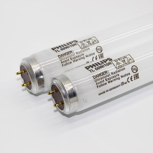Lampe d'exposition <span class=keywords><strong>Philips</strong></span> <span class=keywords><strong>UV</strong></span> Photopolymer TL-60W10R sans ombre pour colle UVA 365nm, durcissement par vieillissement, 60WBL - Product Image 1