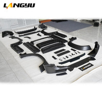 Pièces détachées pour modification de voiture Style LM Grille avant Fender Flares Rear Diffuser PP Bodykit For Land Rover Defender 90 110 130 Body Kit