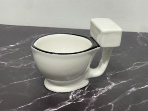 Thiết kế hiện đại gốm Mug cá nhân công nhận sáng tạo nhiệt độ cao Cà Phê/sữa cup nhà vệ sinh hình cup - Product Image 6
