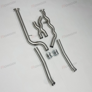 70mm Stainless Steel Dual Midpipe M2 G87 Equal Length Exhaust Mid Pipe System for BMW S58 3.0T - Product Image 5