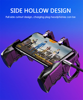 Control de Juego Móvil K21 L1R1, Controlador de Juego con Agarre Ergonómico para Cuatro Dedos, Gatillo de Metal, Joystick para PUBG, Teléfono IOS y Android, Nuevo