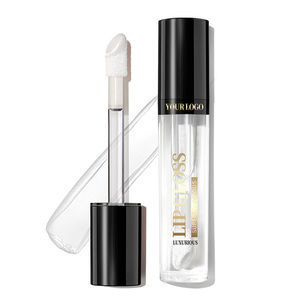 Huile à lèvres ultra brillante et transparente 10 ml, étiquette privée OEM, gloss végétalien non collant - Product Image 2