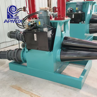 Machine à plier et à enrouler semi-automatique à 3 rouleaux hydraulique W11FC-10x1600 |   Plaques en acier inoxydable, acier au carbone, aluminium, marque APMT