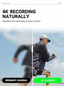 Bán Buôn Nhỏ Gọn 6X Quang Kính Thiên Văn Ống Kính 64MP 4K HD Kỹ Thuật Số Vlogging Máy Ảnh Với Cảm Biến CMOS Và Thẻ SD Cho Thanh Thiếu Niên - Product Image 6