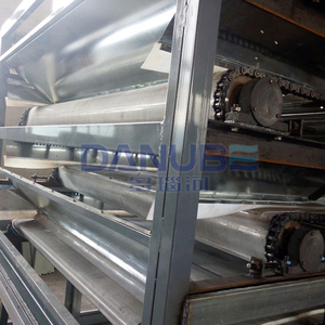 Máquina de Secado Continuo por Aire Caliente para Frutos Secos, Secadora de Cebollas, Máquina Eléctrica de Grado Alimenticio para Secar Chiles - Product Image 5