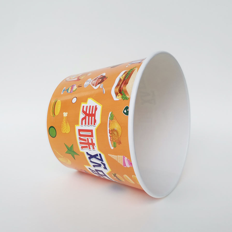 Paper Cheken Single Layer Fried Chicken Paper Bucket Disposable Chicken Nuggets ...