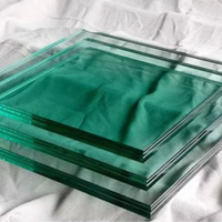Verre de construction feuilleté PVB transparent de sécurité 4mm-12mm pour extérieur intérieur pour escaliers d'hôtel salles à manger chambres extérieurs