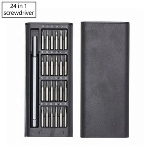 Kit de Destornilladores de Precisión Magnéticos con 24 Puntas de Destornillador, Juego de Herramientas para Reparación de Automóviles, Hogar Inteligente, <span class=keywords><strong>PC</strong></span> y Teléfono - Product Image 1