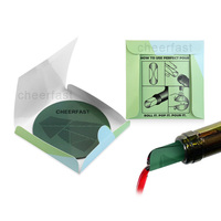 Nouvelle conception argent feuille d'aluminium bouteille de vin verseur vin verser disque goutte feuille d'aluminium verser becs